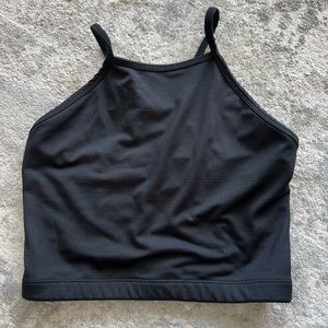 Black Athletic Tank Top